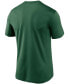 Men's Green New York Jets Logo Essential Legend Performance T-shirt