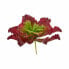 Декоративное растение Листья Большой Двухцветный Пластик 31 x 24 x 31 cm (6 штук)