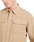 Фото #3 товара Рубашка спортивная для мужчин Kenneth Cole с длинным рукавом и двумя накладными карманами