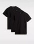 Фото #2 товара Vans basic tee 3x multipack in black