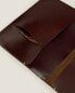 Фото #17 товара Leather tablet case with topstitching detail