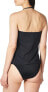 Vince Camuto 284721 Women's Standard Draped Bandini Top Swimsuit, Size Large