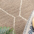 In- & Outdoor Jute Teppich Fora Lines