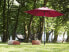 Фото #2 товара Beliani Parasol ogrodowy 270 cm burgundowy VARESE (85657)