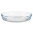 Baking tray Transparent Borosilicate Glass 25,5 x 4,5 x 25,5 cm (6 Units)