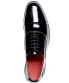 Фото #7 товара Men's Tuxedo Cap-Toe Oxford Patent Leather Dress Shoe