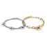 Gold-plated bracelet with colored crystals Bagliori SAVO13