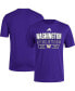Фото #1 товара Men's Purple Washington Huskies Head of Class Fresh T-shirt