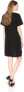Фото #3 товара LAmade 173234 Womens Mia Short Sleeve Cotton T-Shirt Dress Black Size Small