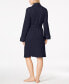 ფოტო #2 პროდუქტის Quilted Shawl Collar Short Robe