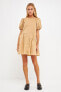 Фото #1 товара Women's Knit Woven Mixed Dress