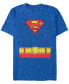 DC Men's Superman Costume Short Sleeve T-Shirt