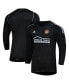 Фото #1 товара Men's Black Atlanta United FC 2023 Goalkeeper Long Sleeve Replica Jersey