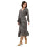 GARCIA H30280 Long Sleeve Long Dress