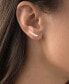 ფოტო #2 პროდუქტის Crawler Earrings in 14K Gold Plated or Sterling Silver