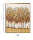 Фото #3 товара Canvas Tree Framed Wall Art with Gold-Tone Frame, 47" x 2" x 36"