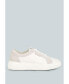 Фото #2 товара ENDLER Womens Color Block Leather Sneakers
