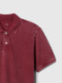 Фото #4 товара Washed Pique Polo Shirt