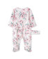 Пижама Little Me Dream Floral Coverall.