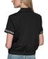 ფოტო #2 პროდუქტის Women's Logo-Tape Polo Top