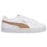 Фото #1 товара Puma RsFast Limits Platform Womens Brown, White Sneakers Casual Shoes 388240-01