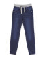 ფოტო #1 პროდუქტის Big Girls Sweatshirt Denim Leggings