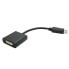 Фото #2 товара VALUE Cableadapter - DP M - DVI F - 0.15 m - DisplayPort - DVI - Male - Female - Black