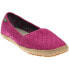 Фото #2 товара Sanuk Basket Case Woven Slip On Womens Pink Flats Casual 1015599-VVL