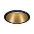 Фото #2 товара PAULMANN Cole - Recessed lighting spot - GU10 - 1 bulb(s) - LED - 10 W - Black - Gold