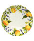 Фото #2 товара Certified Lemon Zest 12 Piece Melamine Dinnerware Set