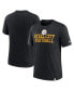 Фото #1 товара Nike Men's Heather Black Pittsburgh Steelers Blitz Tri-Blend T-Shirt