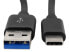 Фото #2 товара Ansmann 1700-0080 - 0.12 m - USB A - USB C - USB 2.0 - 5000 Mbit/s - Black
