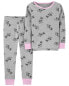 Фото #2 товара Toddler 2-Piece Minnie Mouse 100% Snug Fit Cotton Pajamas 4T