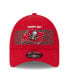 Фото #2 товара Men's Red Tampa Bay Buccaneers 2023 NFL Draft 9FORTY Adjustable Hat