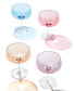 Фото #3 товара True Colors Cocktail Glasses, Set of 4