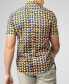 Фото #6 товара Рубашка мужская Ben Sherman с коротким рукавом и геометрическим принтом Bauhaus