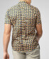 Men's Bauhaus Geo Print Short Sleeve Shirt