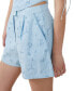 Фото #4 товара Women's Rhodes Embroidered Cotton Shorts