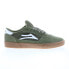 Фото #1 товара Lakai Cambridge MS3220252A00 Mens Green Suede Skate Inspired Sneakers Shoes