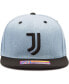 Фото #3 товара Men's Denim, Black Juventus Nirvana Snapback Hat