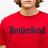Фото #4 товара Футболка с коротким рукавом мужская Timberland Kennebec Linear Красный