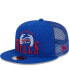 Фото #4 товара Men's Royal Buffalo Bills Collegiate Trucker 9FIFTY Snapback Hat