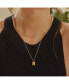 ფოტო #2 პროდუქტის Sol Rectangular Pendant Necklace