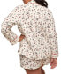 ფოტო #3 პროდუქტის Plus Size Maggie Pajama Set