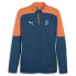 Фото #1 товара Puma Creativity Quarter Zip Soccer Jacket X Neymar Jr Mens Blue Casual Athletic