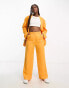 Monki – Hose in Orange mit weitem Bein, Kombiteil