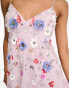 Miss Selfridge Premium embellished colour pop floral mini dress