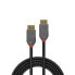 Фото #4 товара Lindy 2m DisplayPort 1.4 Cable - Anthra Line - 2 m - DisplayPort - DisplayPort - Male - Male - 7680 x 4320 pixels