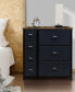 Фото #2 товара 7 Drawer Chest Dresser with Wood Top