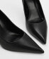 ფოტო #4 პროდუქტის Women's Heel Leather Shoes